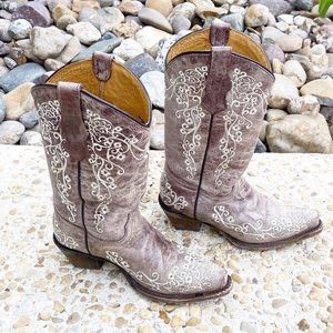Corral Cowboy Boots Riding Boots Size 3